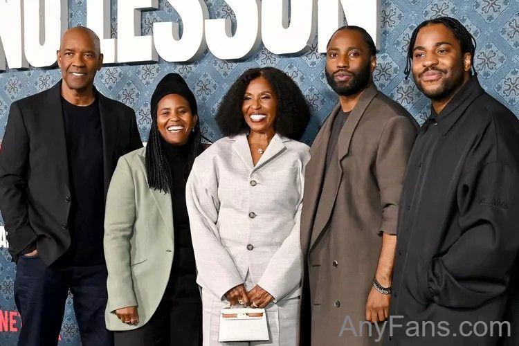 Denzel Washington and Wife Pauletta Support Sons John David and Malcolm at The Piano Lesson Premiere